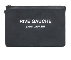 Clutch Rive Gauche, Tejido, Negro, 3, DB, 591369.0220